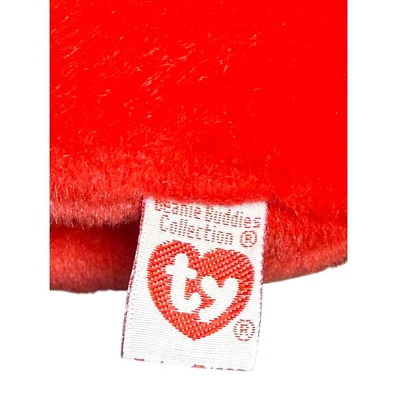 TY Beanie Buddies Rover BIG Red Dog 1998 12" Cute Plush Toy Lovey Stuffy Retired - Picture 9 of 11